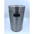 Stainless Steel Trash Can with Swing Lid