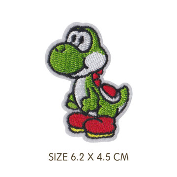 Jogo de desenho animado Super mario Toy Patch de roupas bordadas