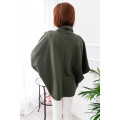 Outwear Capes Turtleneck Poncho for Women