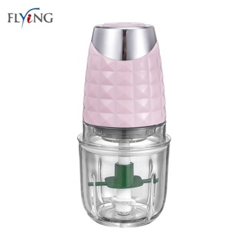 Low-Noise Operation Food Chopper with Thick Glass Bowl