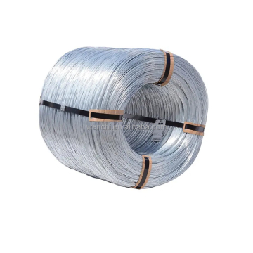 Coated Low Carbon Galvanized Steel Wire Rods BWG SWG Diameter