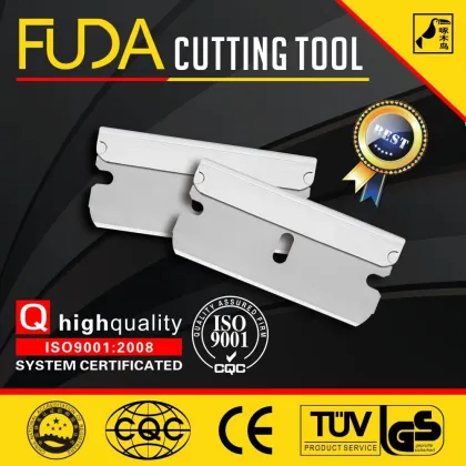 5pk single edged razor scraper blade factory