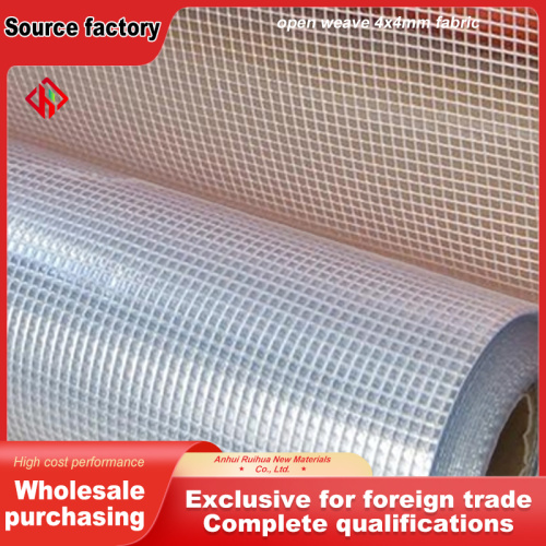4x4mm Açık Fiberglas Mesh