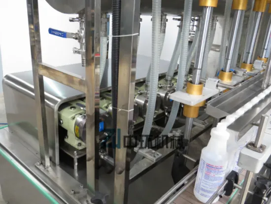 Six Nozzles Auto Filling Machine (with Rotary Lobe Pump)