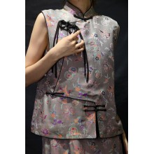 Mujeres de chaleco sin mangas