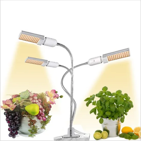 Hot Selling Dual Head USB LED Grow Lamp: Full Spectrum Gooseneck Clip Plant Light with Replaceable Bulbs