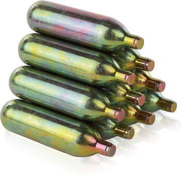Refillable CO2 Cartridge for Mountain Bike Pumps and SodaStream Beer Inflators
