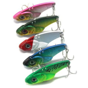 Wobblers & VIB Lures: 5g-20g Metal Blade FishingSpoons