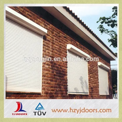 2015 hot roller shutter exterioe window,aluminum roller shutter window