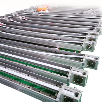 80mm Width Single-Axis Robotic Arm with 100mm-2550mm Stroke, Belt Drive, and High Speed CNC Linear Guide Module: Specifications and Features