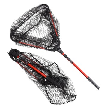 Aluminum Alloy Triangle Folding Net for Fly Fishing and Hand Dip