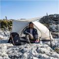 1.3kg white mountaineering trekking double tent