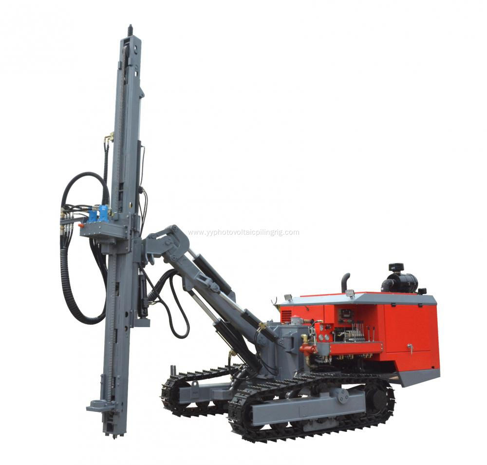 95-140mm Quarry Mining DTH Drilling Rig for sale