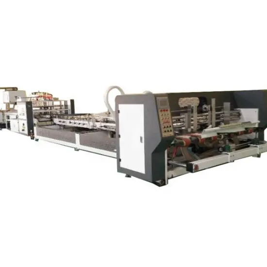 Corrugated Cardboard High-Speed Automatic Gluing and Folding Machine: Optimizing Packaging Efficiency