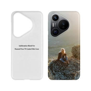 Custom Design Sublimation Phone Case for Huawei Models - Subbank 3D PC Coated Slim Blanks
