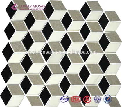 Beautiful Marble Mosaic Tiles for TV Background/Bedroom Wall Tiles/Interior Wall Tile