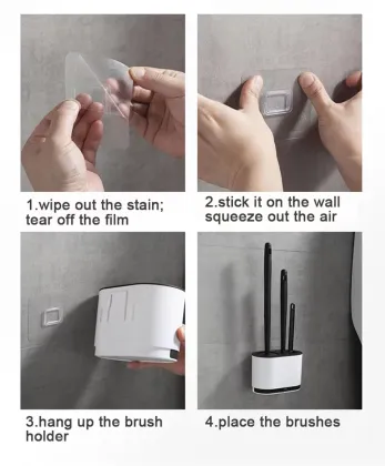 Silicone Toilet Brush for Home Use