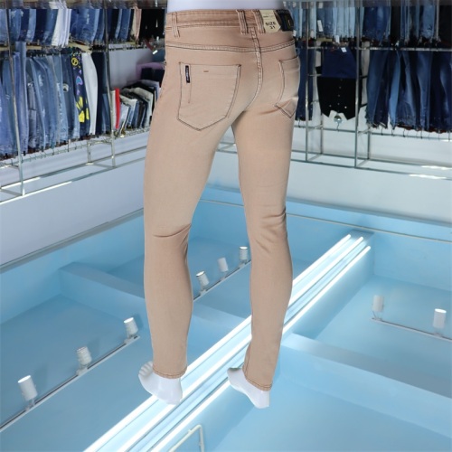 Damen Brown Jeans lässige Mode