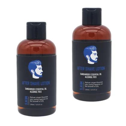 Private Label Men's Aftershave Aloe Extract Moisturizing Cologne Lotion