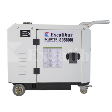 Popular Excalibur 5KW Portable Diesel Inverter Generator with Nice Price (2020)