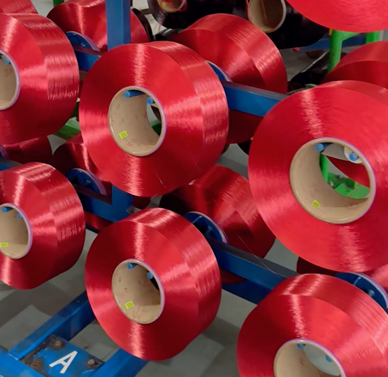 Nylon 66 dope dyed filament yarn