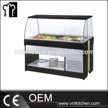 Schiebetür -Salatbar