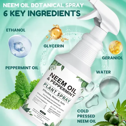 Neem Oil Plant Spray Natural Plant Agriculture Protection