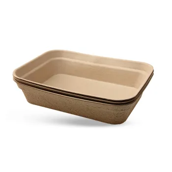 Eco-Friendly Biodegradable Cat Litter Box - Pulp Kitty Cat Litter Tray