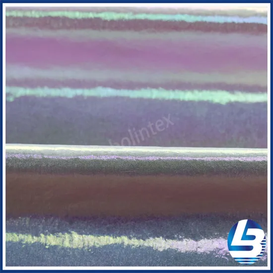 OBL20-920 Nylon 70D Foil Stamp Fabric For Down Coat