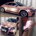 Matte Metallic Rose Gold Car Vinyl