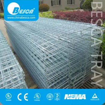 Grid Basket Wire Mesh Cable Tray for World Wide Wholesale of Electro Galvanized Finish