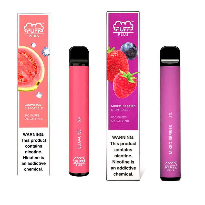 Hot selling PUFF PLUS 800 Puff Vapes DISPOSABLE DEVICE