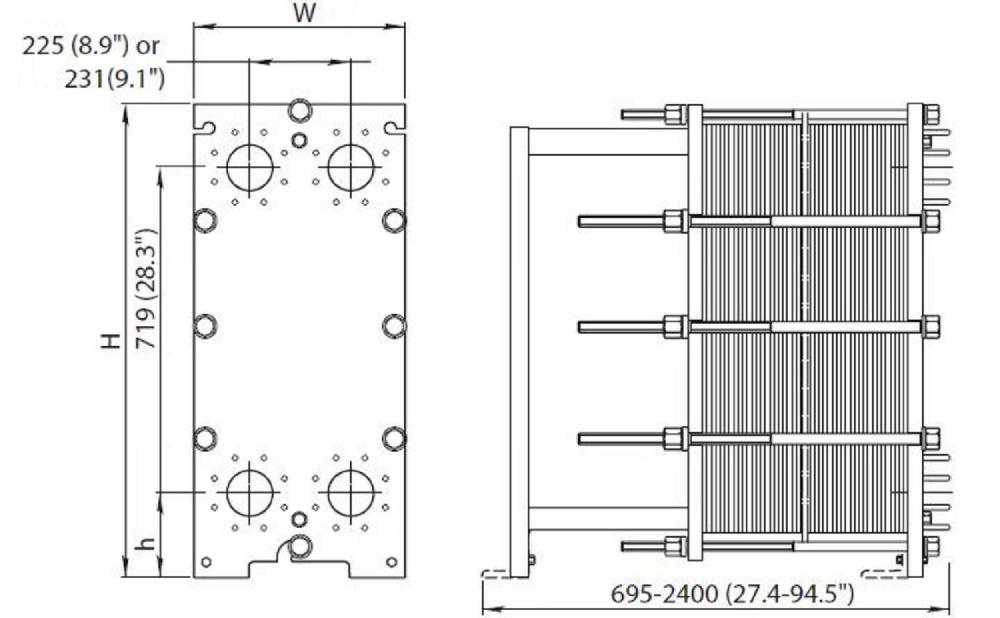 Plate Heat Exchanger For New Energy Vehicles