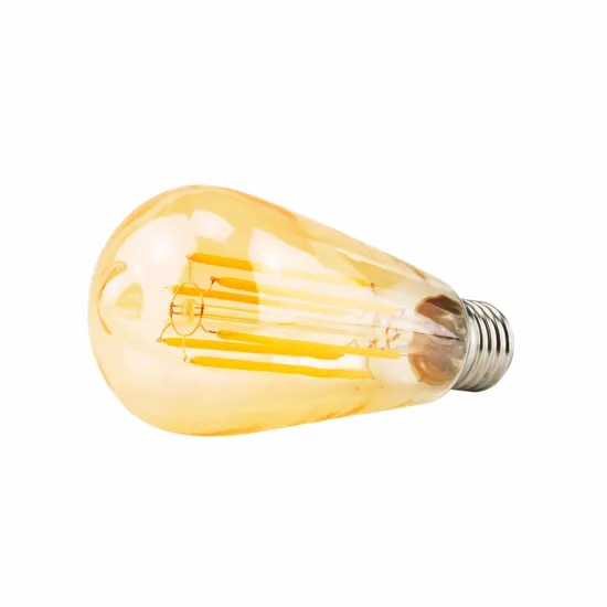 12w st64 e27 led lights , amber st64 led light bulb with 25,000Hrs life time