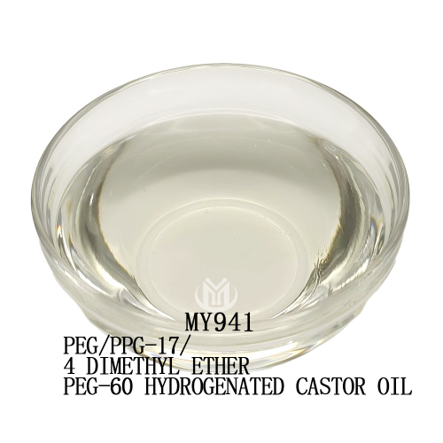 PEG or PPG-17 or 4 DIMETHYL ETHER PEG-60 HYDROGENATED CASTOR OIL