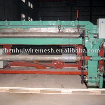 Hexagonal wire mesh machine