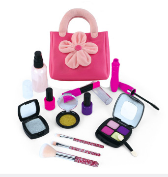 Non-Toxic DIY Kids' Beauty Cosmetics Bag Kit: Perfect pretend play tools for little fashionistas