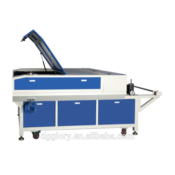 80w GLC-1610TF auto feeding laser fabric cutting machine for garment industry with CE SGS