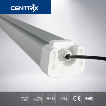 60W New unique design high lumen factory price LED tube light, ip64 led tri-proof light