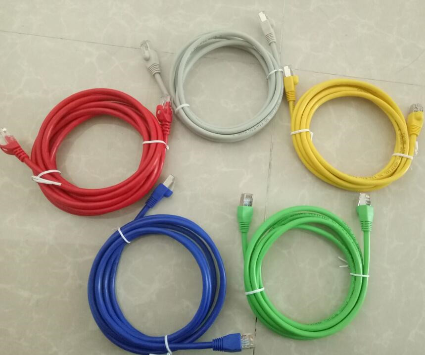 Shielded Twisted Pair 50ft Ethernet Cable Connectors