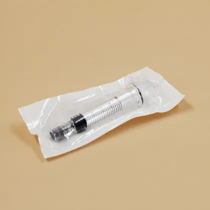 CE approved disposable medical glass syringes