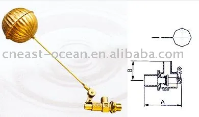 Ball Cock(purple Copper Ball) valve