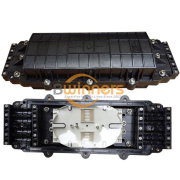 Inline 4 In 4 Out Fiber Optic Cable Enclosure