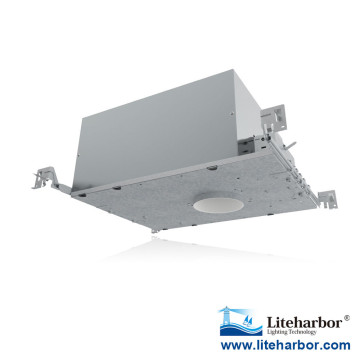 cETLus Aluminum MR16 GU5.3 Low Voltage 3.5 Inch New Construction Non-IC Housing