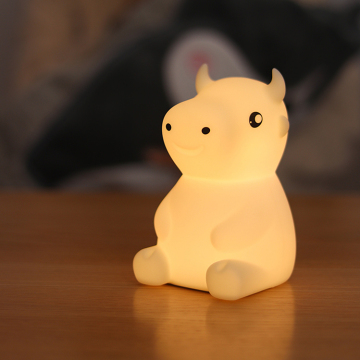 Lampa krowska LED LED LED - Toddler Toy z silikonową ładowarką