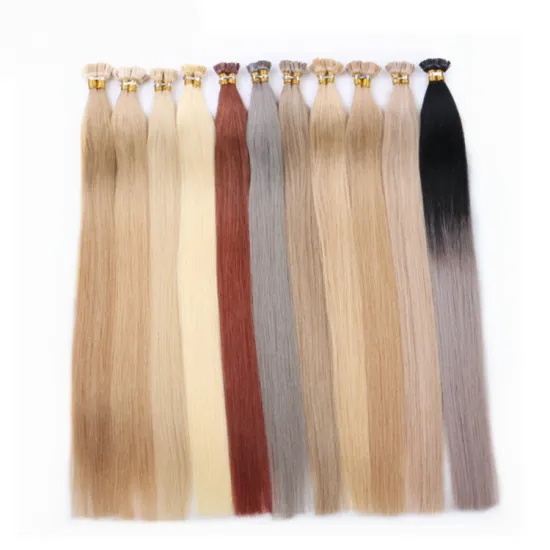 Full Cuticle Intact 2.0g 100% Russian Keratin I Flat V tip Double Drawn Pre-bonded Keratin Hair