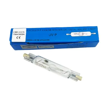 High Quality Double-End Long-Life Ceramic Metal Halide Lamp, 12000-15000 Hours, CMH70W, 3000K Yellow Light
