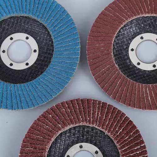 Corea estilo flor radial flexible abrasivo de discos abrasivos