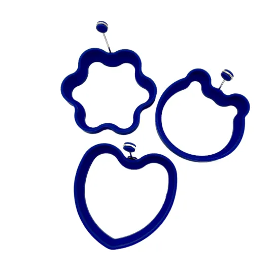 Five-Pointed Star Love Breakfast Silicone Omelette Mold - Household Kitchen Baking Tool