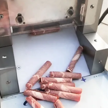 Multifunctional CNC Meat Slicer Machine for Frozen Pork and Ham